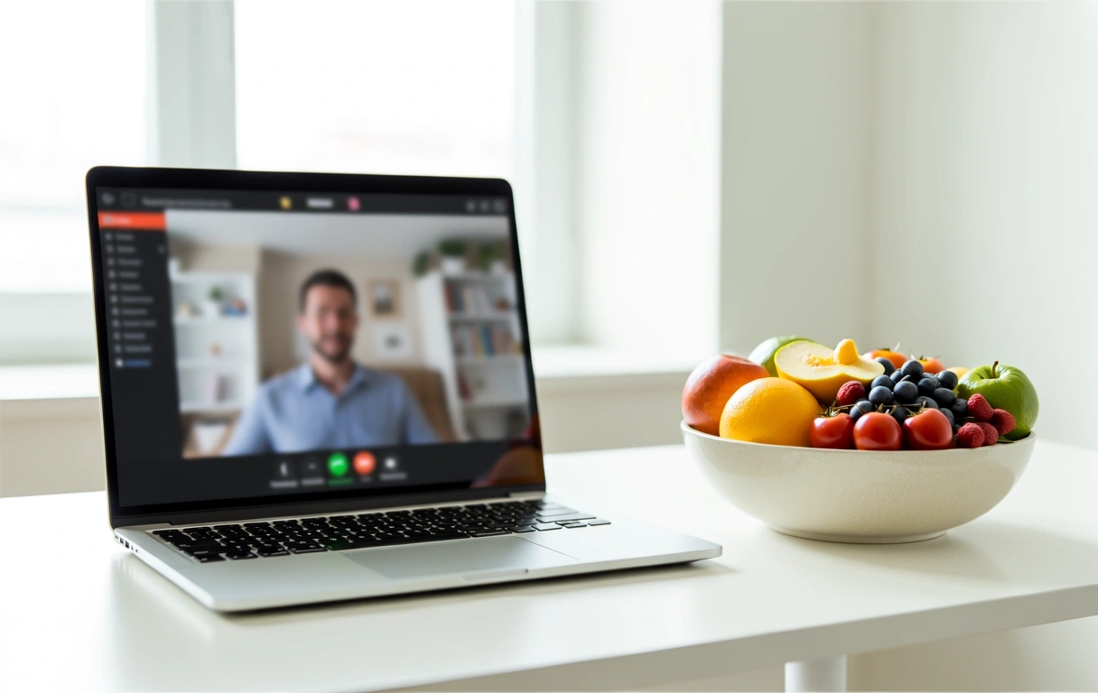 Consulenza nutrizionale online tramite videochiamata